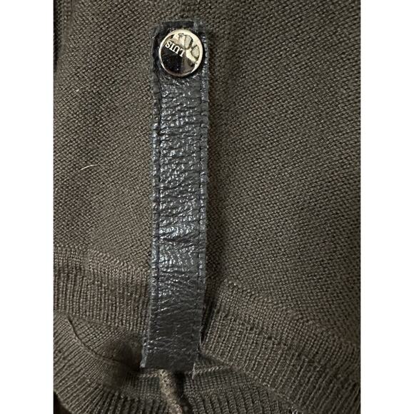 FASHION KOREAN Men’s Short Sleep Zip-up Brown Sweater Shirt Pullover Size Small - Picture 3 of 6